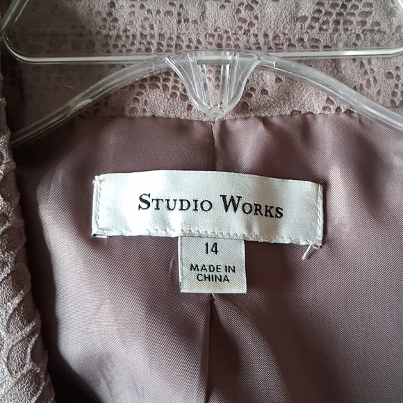 Studio Works Tan Lightweight Jacket - Picture 5 of 7